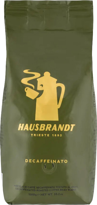 Кофе в зернах Hausbrandt Decaffeinated (1кг)