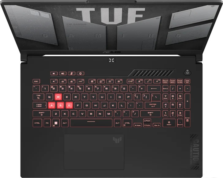Игровой ноутбук Asus TUF Gaming FA707NUQ-HX034 без ОС (Mecha Gray) — фото 4