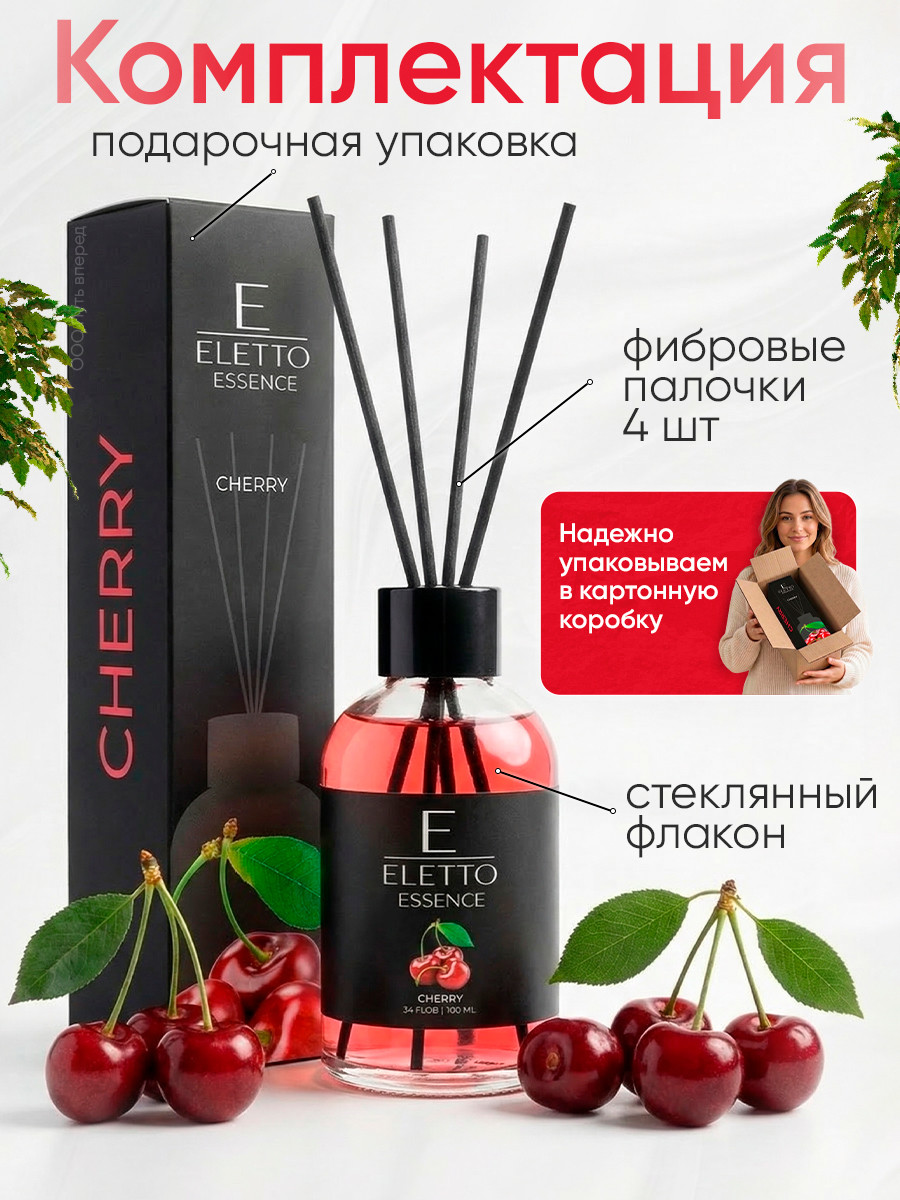 Аромадиффузор Eletto Cherry (100мл) — фото 5