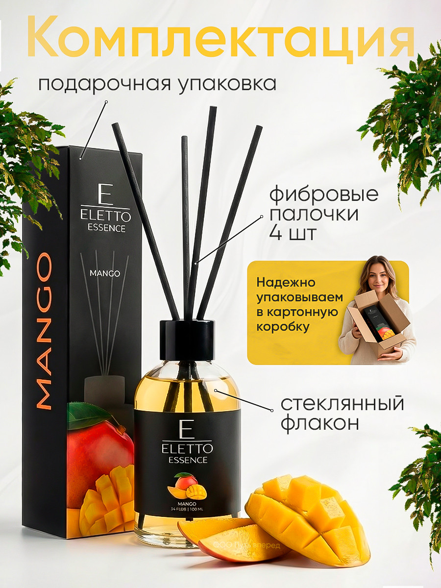 Аромадиффузор Eletto Mango (100мл) — фото 5