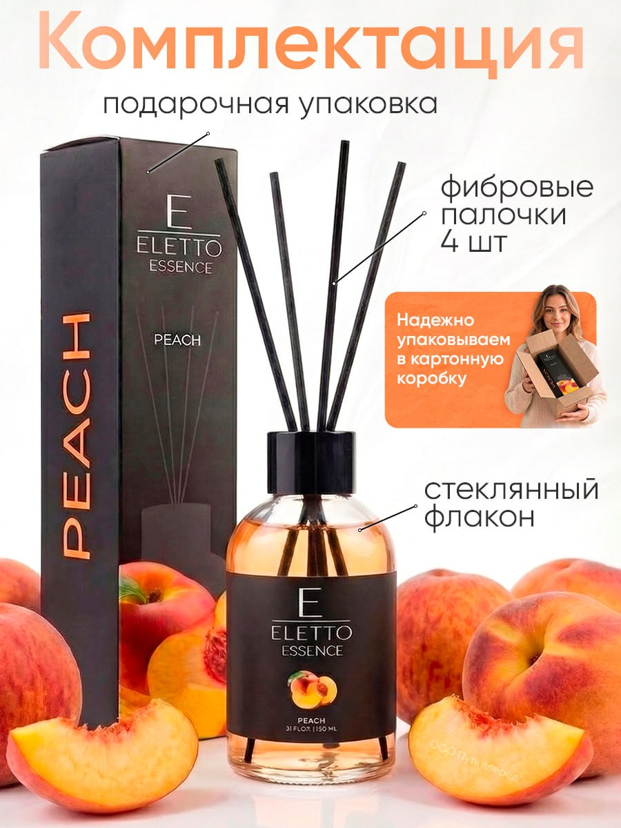 Аромадиффузор Eletto Peach (100мл) — фото 5
