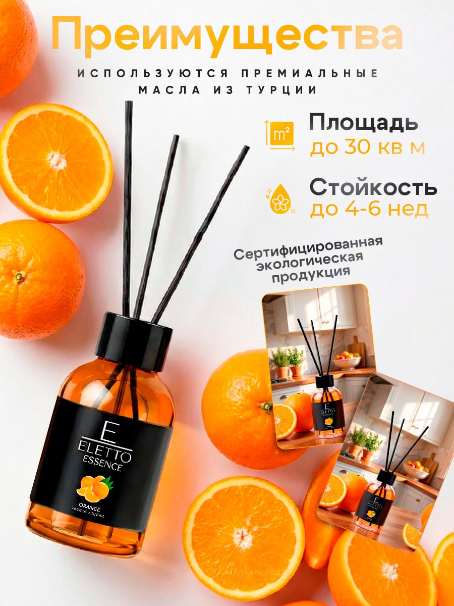 Аромадиффузор Eletto Orange (55мл) — фото 3