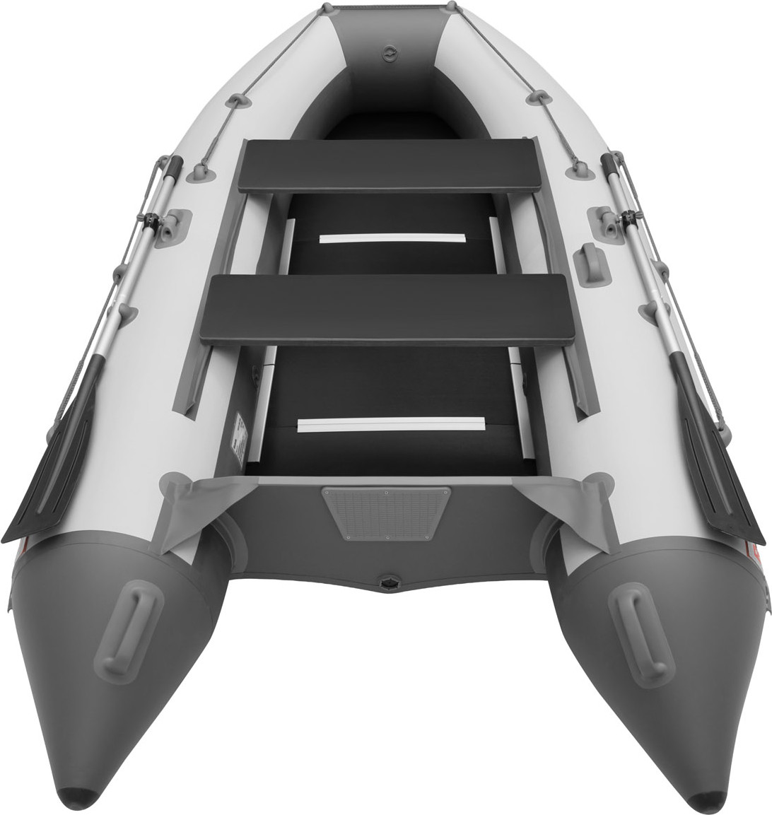 Надувная лодка Roger Boat Hunter keel 3200 (малокилевая, белый-графит комби) — фото 6