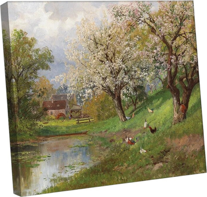 Картина Citydecor Весна в деревне. Алоис Арнеггер / 2.179 (60x70)