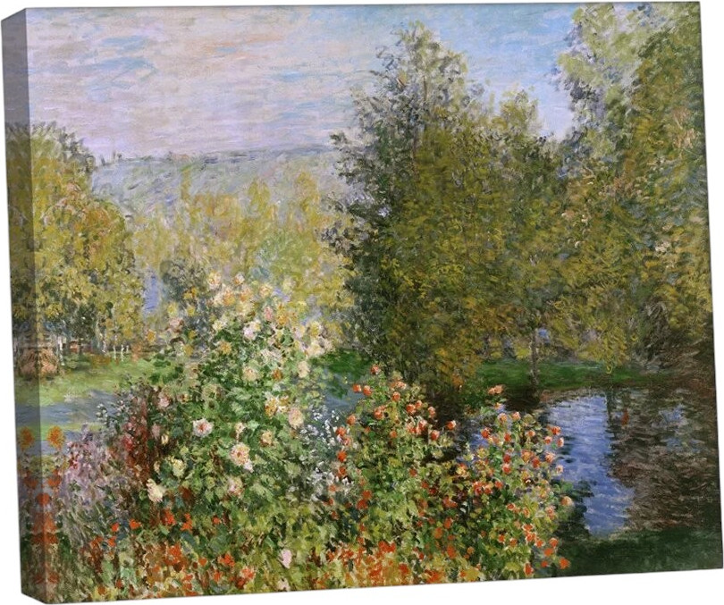 Картина Citydecor Уголок сада в Монжероне. Клод Моне / 2.222 (60x70)