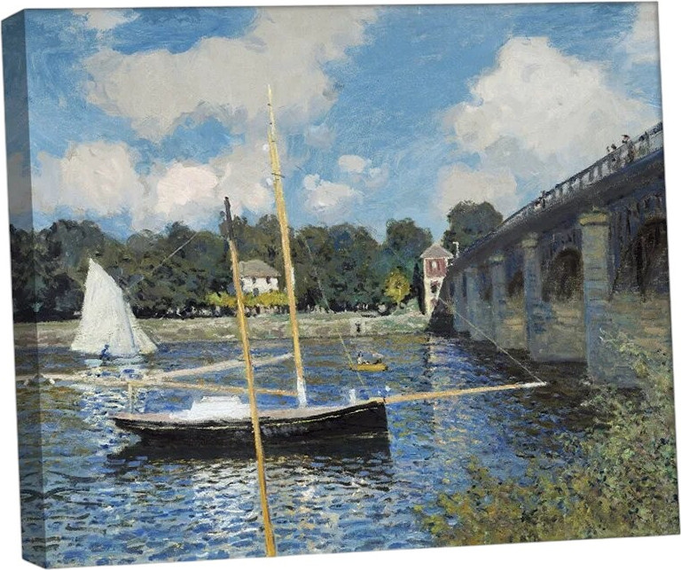 Картина Citydecor Мост в Аржантее. Клод Моне / 2.224 (60x70)