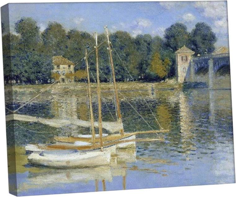 Картина Citydecor Мост в Аржантее. Клод Моне / 2.225 (60x70)