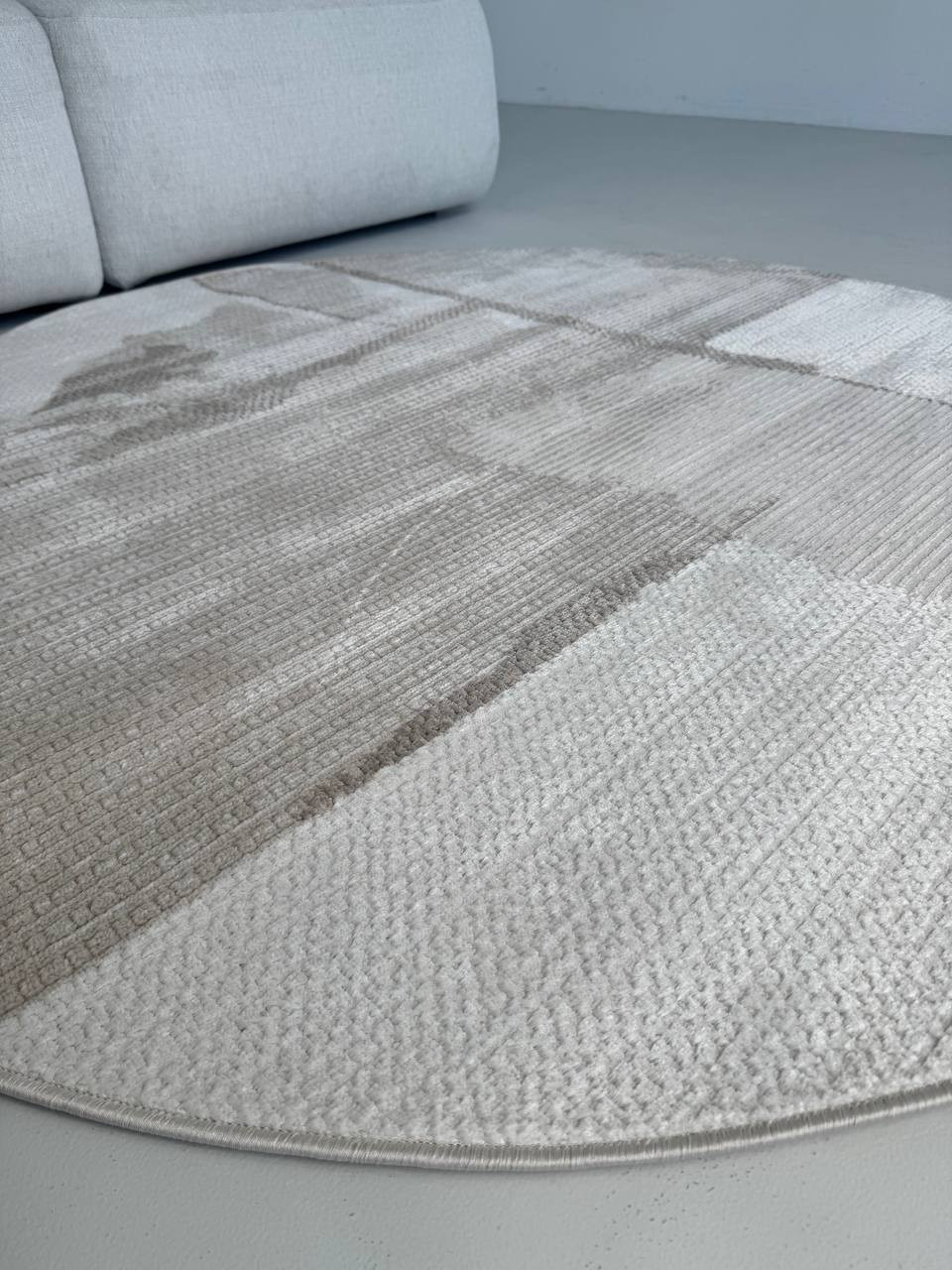 Ковер LAXMI Comfort 461 круг (2x2, Cream/Beige) — фото 4