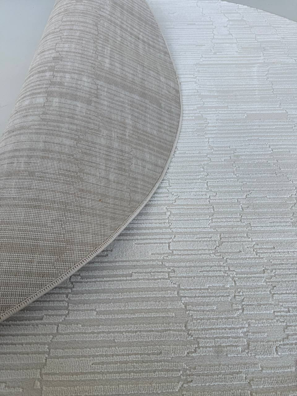 Ковер LAXMI Comfort 480 круг (2x2, Cream/Cream) — фото 6