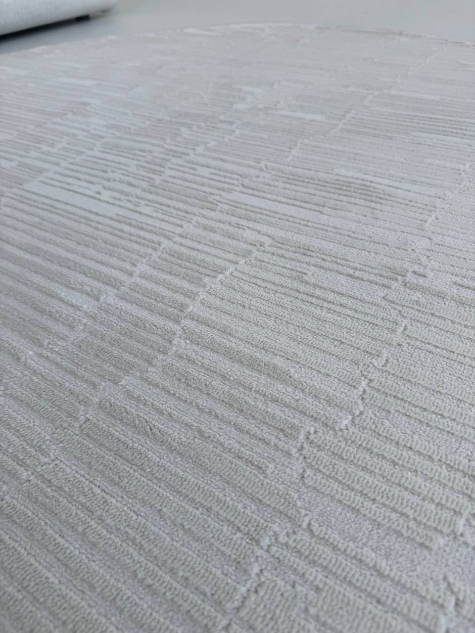 Ковер LAXMI Comfort 480 круг (2x2, Cream/Cream) — фото 4