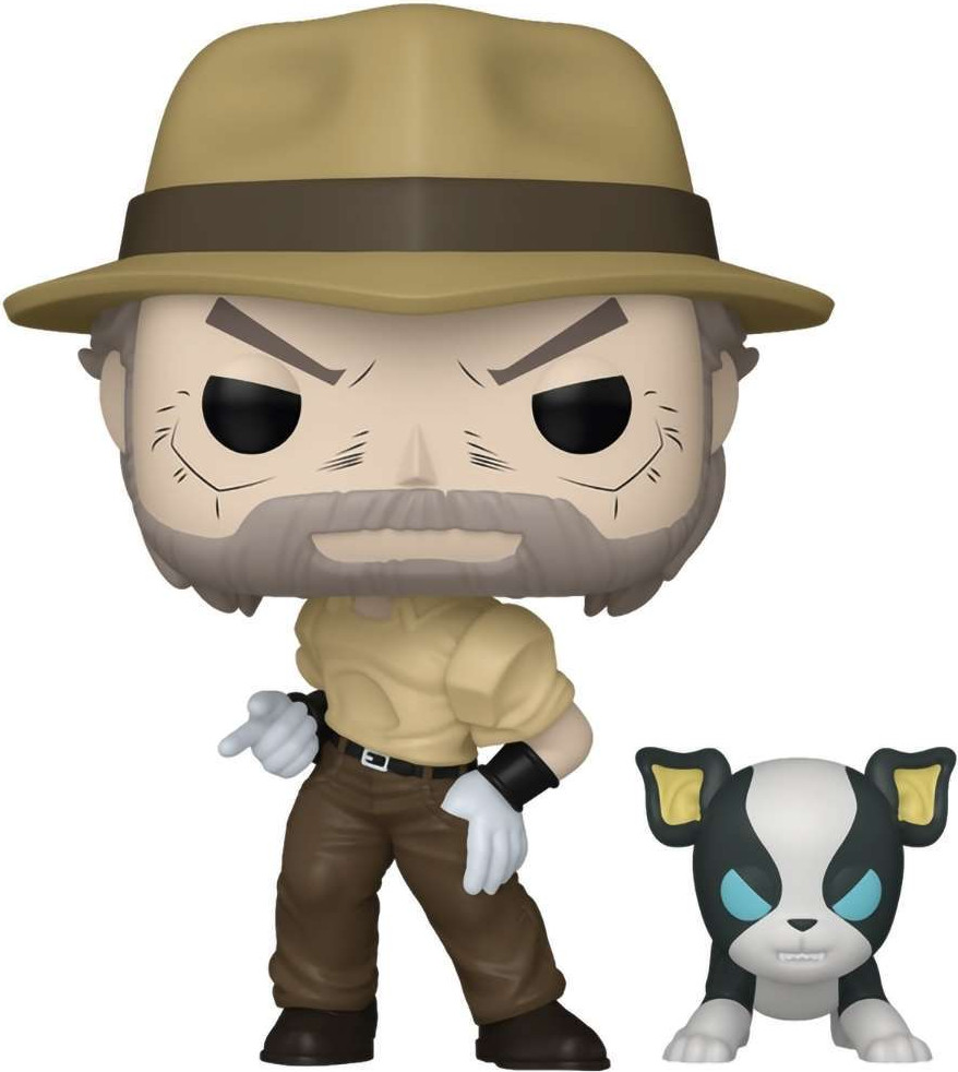 Фигурка коллекционная Funko POP! JoJo's Bizarre Adventure Joseph Joestar And Iggy / Fun88461
