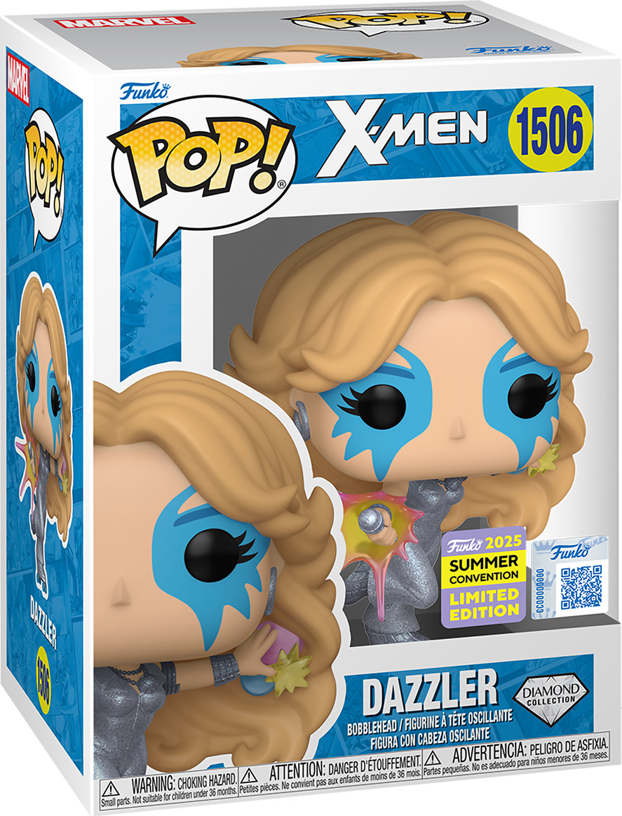 Фигурка коллекционная Funko POP! Marvel Comics X-Men Dazzler SDCC25 DGLT Exc / Fun87950 — фото 2