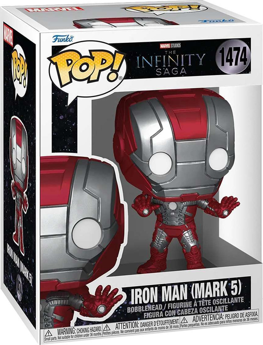 Фигурка коллекционная Funko POP! Infinity Saga Iron Man 2. Iron Man Mark 5 / Fun83789 — фото 2