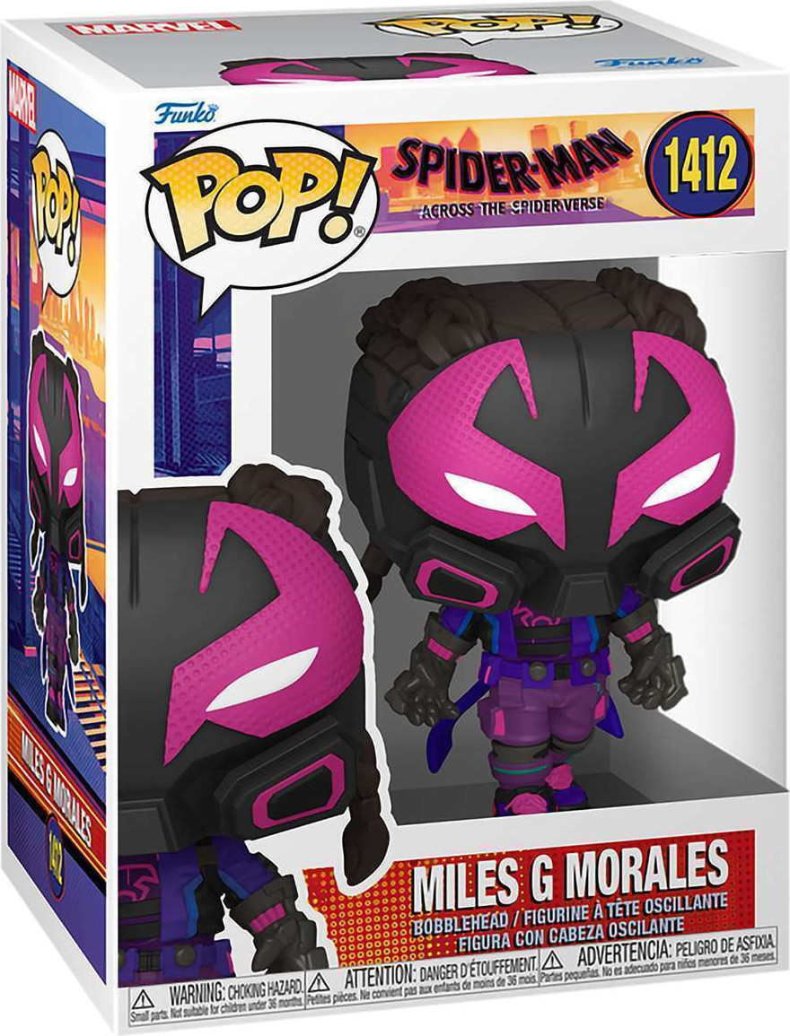 Фигурка коллекционная Funko POP! Spider-Man ATSV S2. Miles G Morales Prowler / Fun82650 — фото 2
