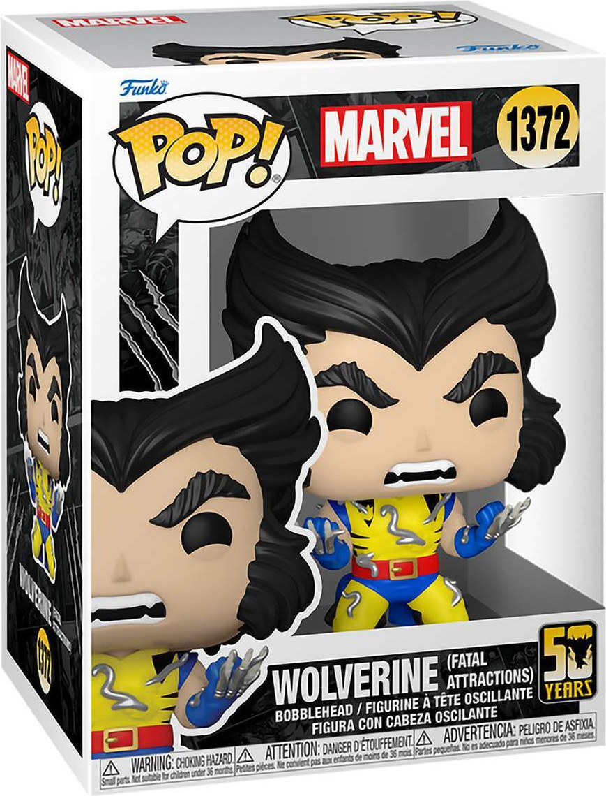 Фигурка коллекционная Funko POP! Wolverine 50th. Wolverine Fatal Attractions / Fun77436 — фото 2