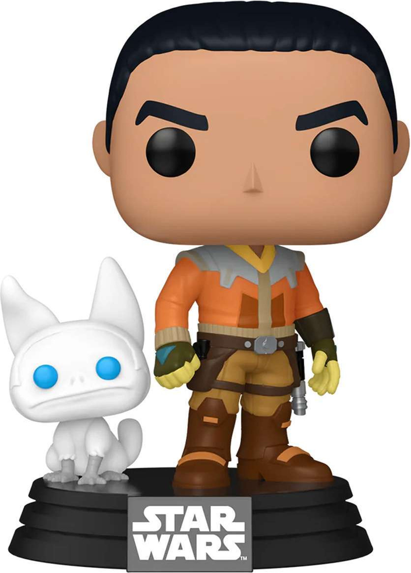 Фигурка коллекционная Funko POP! Star Wars Rebels S2. Ezra Bridger w/Loth-Cat Exc / Fun84429