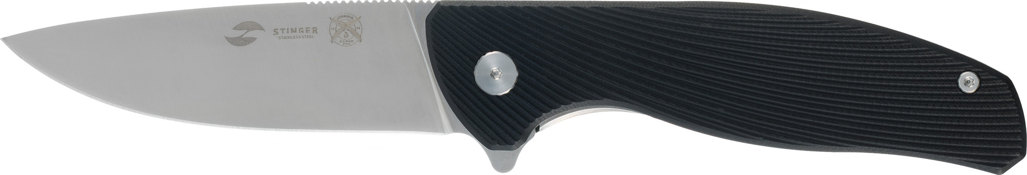 Нож складной STINGER FK-KL257-BLK
