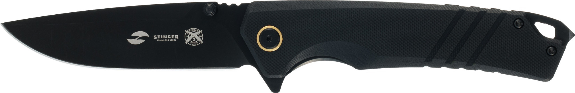 Нож складной STINGER FK-KL268L-BLK