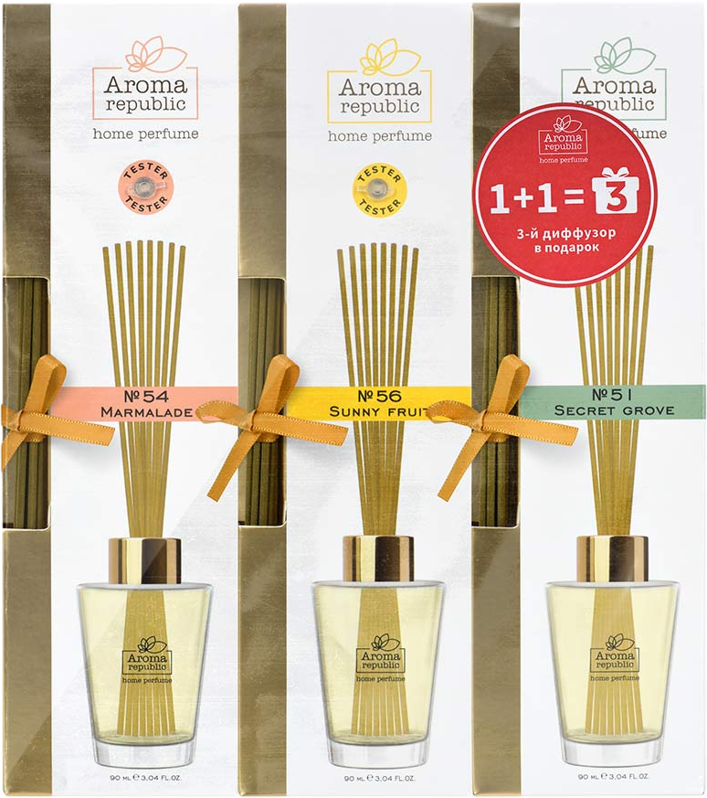 Ароматический набор Aroma Republic 93865 (3x90мл)