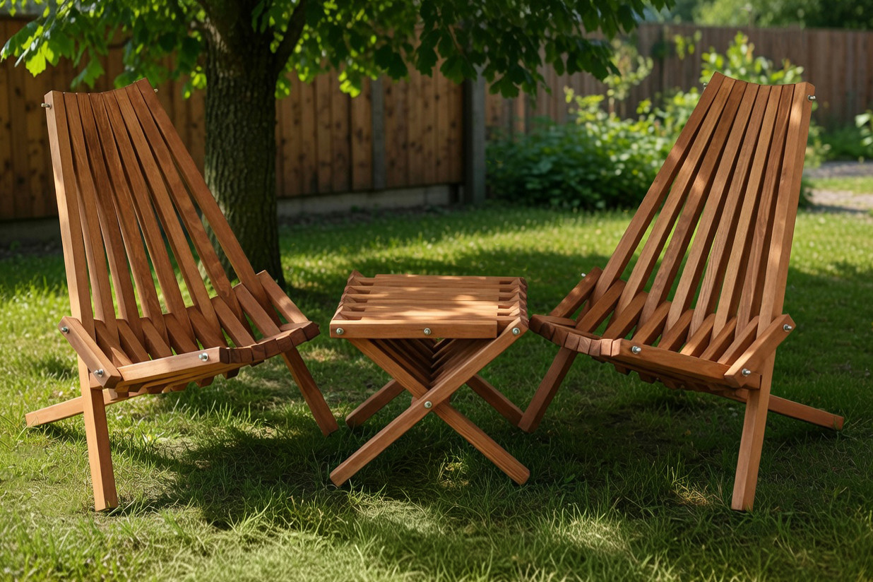Комплект садовой мебели Dyatel Кентукки / G-056-OAK (дуб) — фото 5