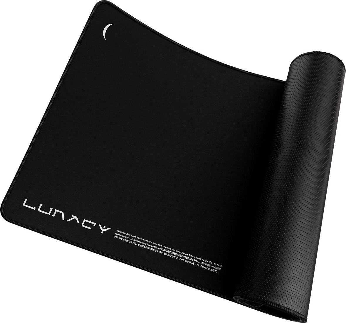 Коврик для мыши Lunacy ALT Clear Black XL / CMBXL (черный) — фото 3