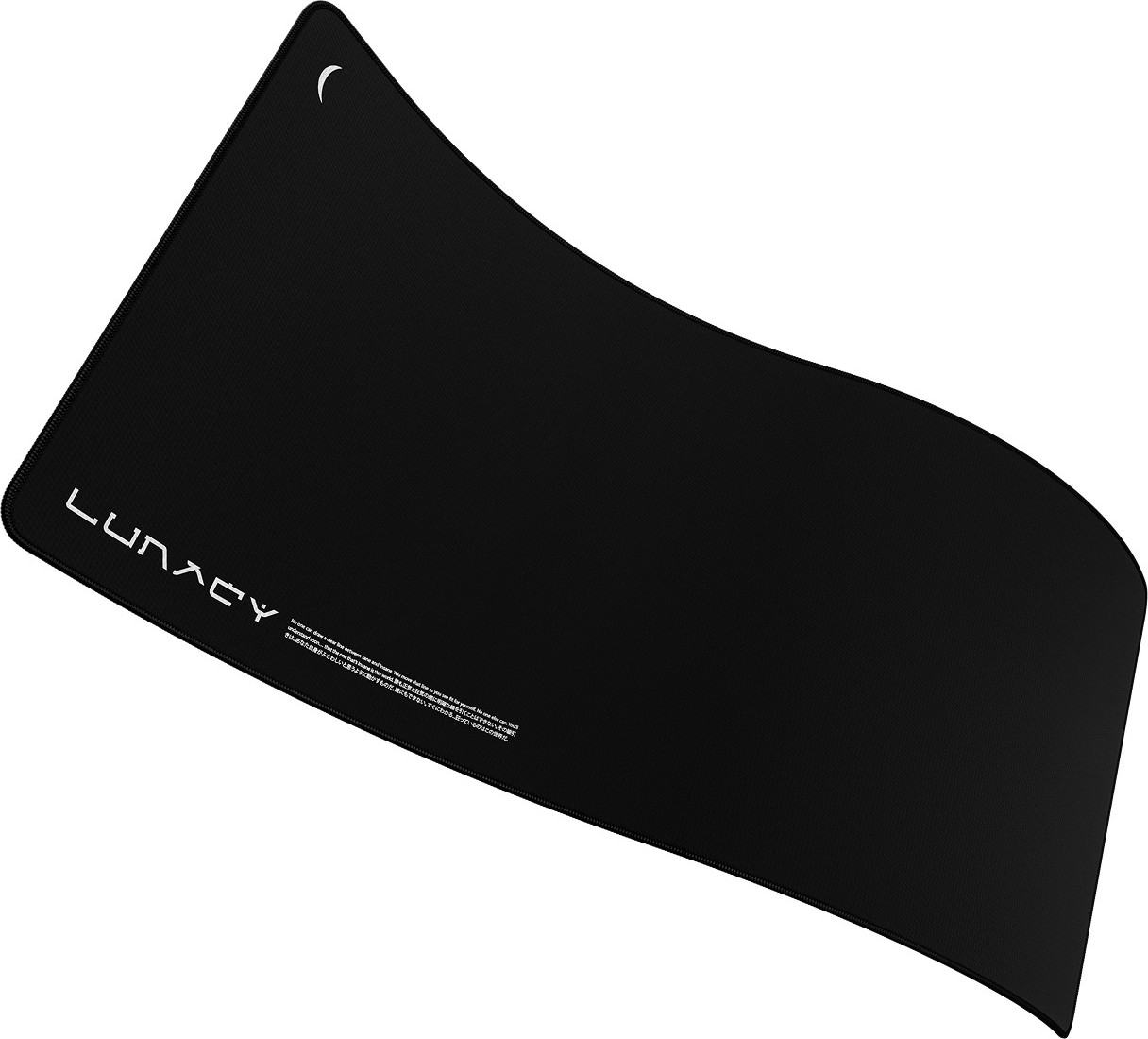 Коврик для мыши Lunacy ALT Clear Black XL / CMBXL (черный) — фото 4