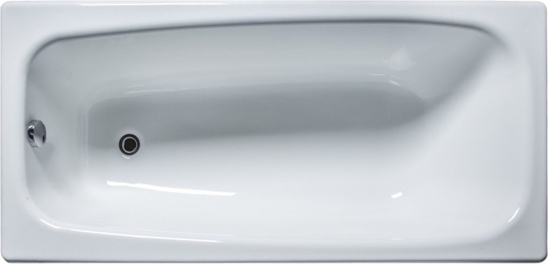 Ванна чугунная Универсал Классик-У 150x70 (1 сорт, с ножками и сифоном 21Y11020)