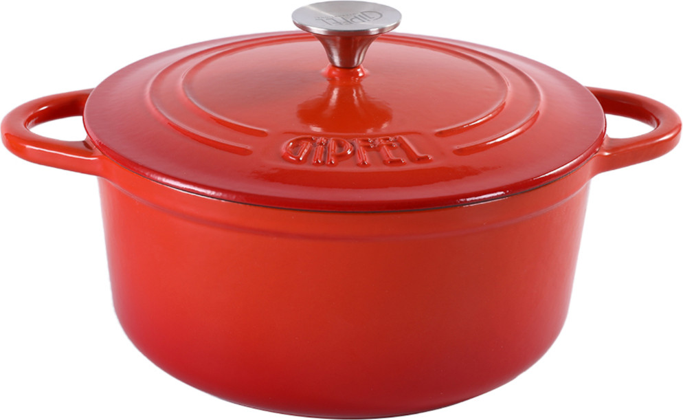 Кастрюля Gipfel Majolica Flame 52848 (оранжевый)
