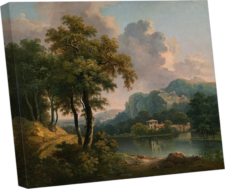 Картина Citydecor Лесной холмистый пейзаж. Лондон / 2.257 (60x70)