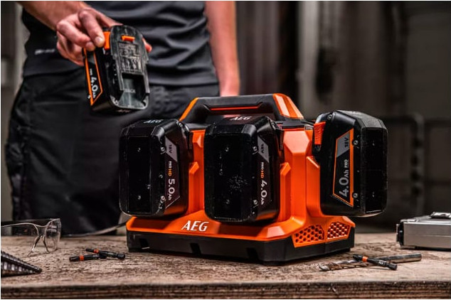 Зарядное устройство для электроинструмента AEG Powertools BL18C6 4935480051 — фото 4