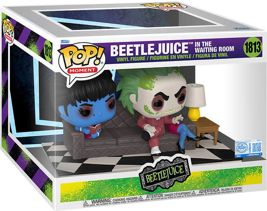 Фигурка коллекционная Funko POP! Moment. Beetlejuice In The Waiting Room Exc / Fun87196 — фото 2