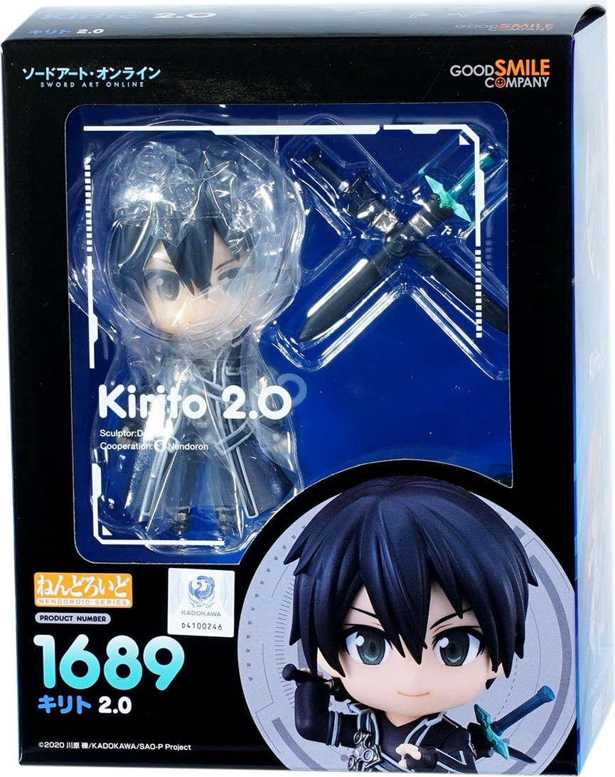Фигурка коллекционная Good Smile Company Nendoroid Sword Art Online. Kirito 2.0 / GDS1374 — фото 2