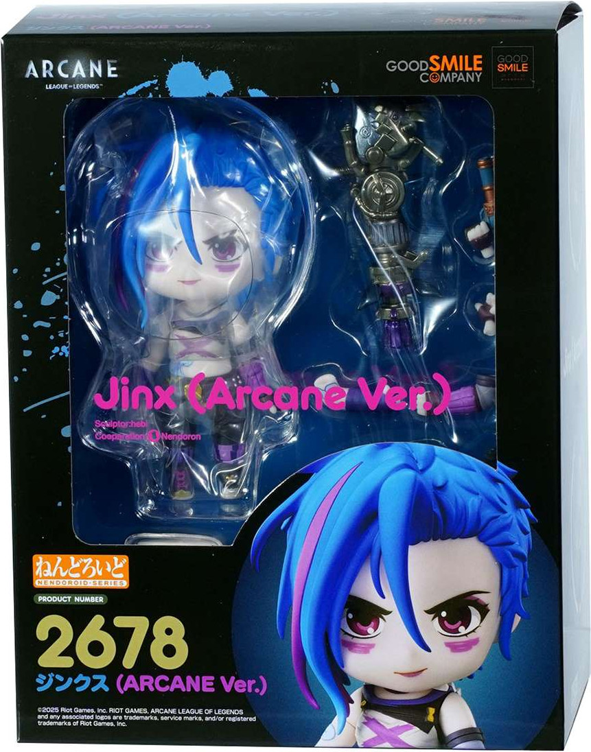 Фигурка коллекционная Good Smile Company Nendoroid Аркейн. Jinx / GDS1468 — фото 2