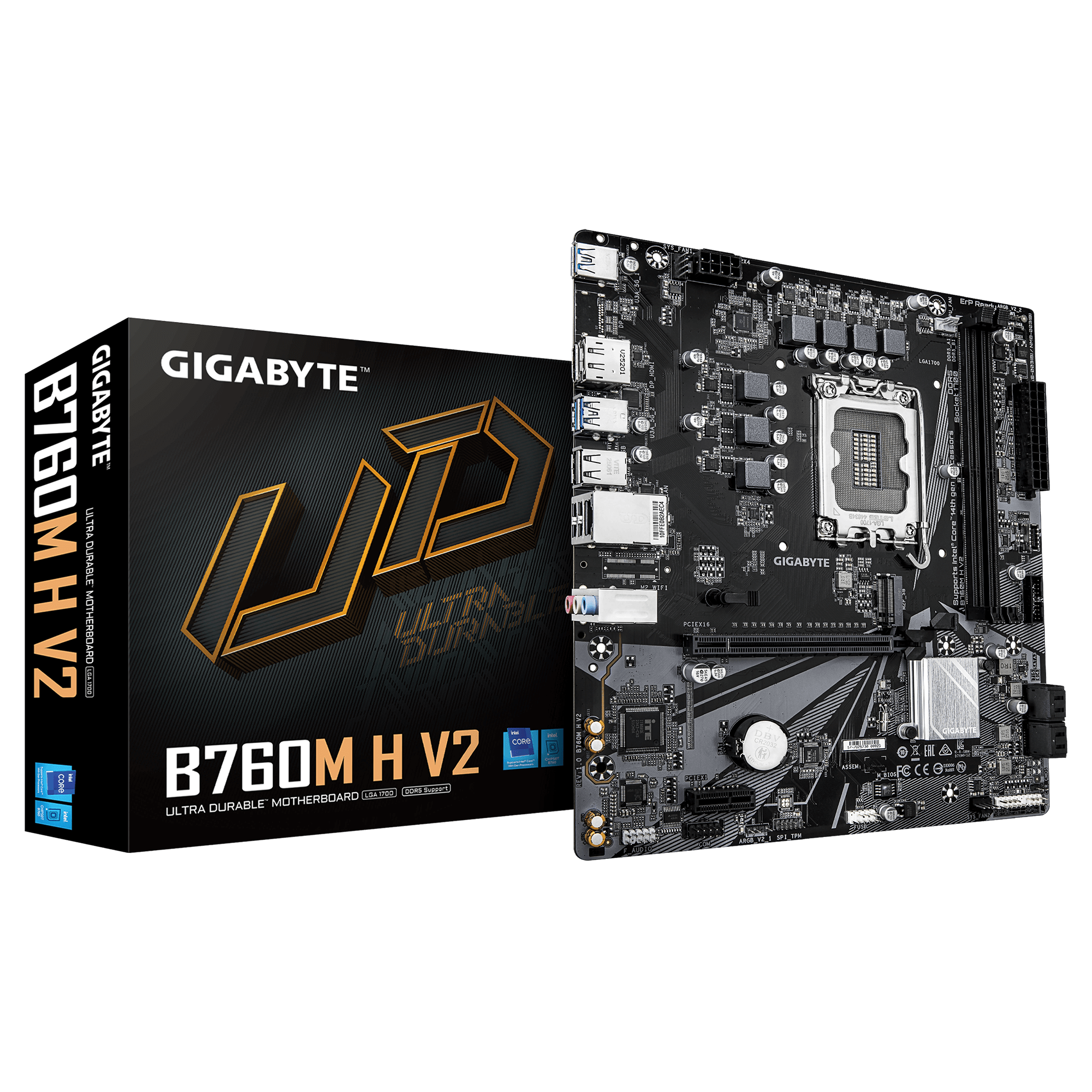 Материнская плата Gigabyte B760M H V2 — фото 4