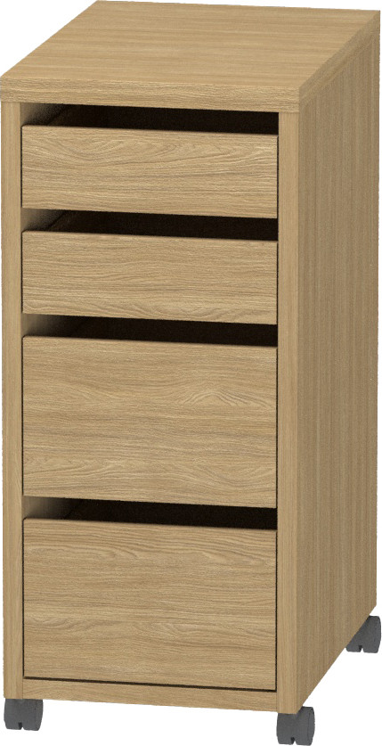 Тумба Mebelain Компи 4 75x33x50 (дуб скандинавский)