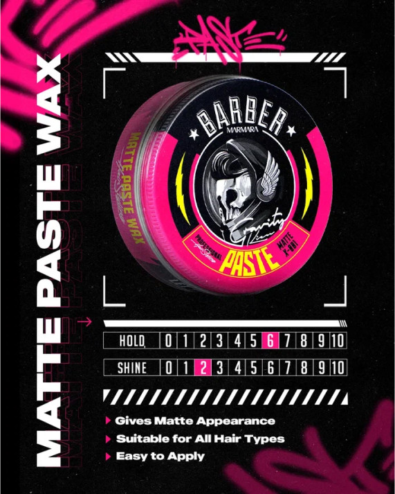 Паста для укладки волос Marmara Barber Paste Wax (100мл) — фото 4
