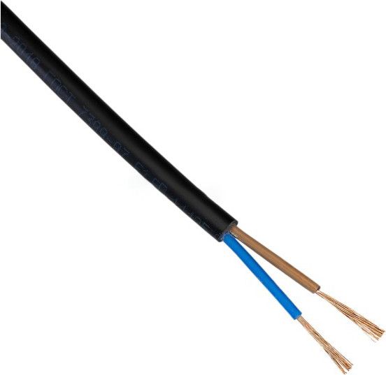 Провод силовой Конкорд ПВСнг(А)-LS 2х0.75 380В (ч) (20м)