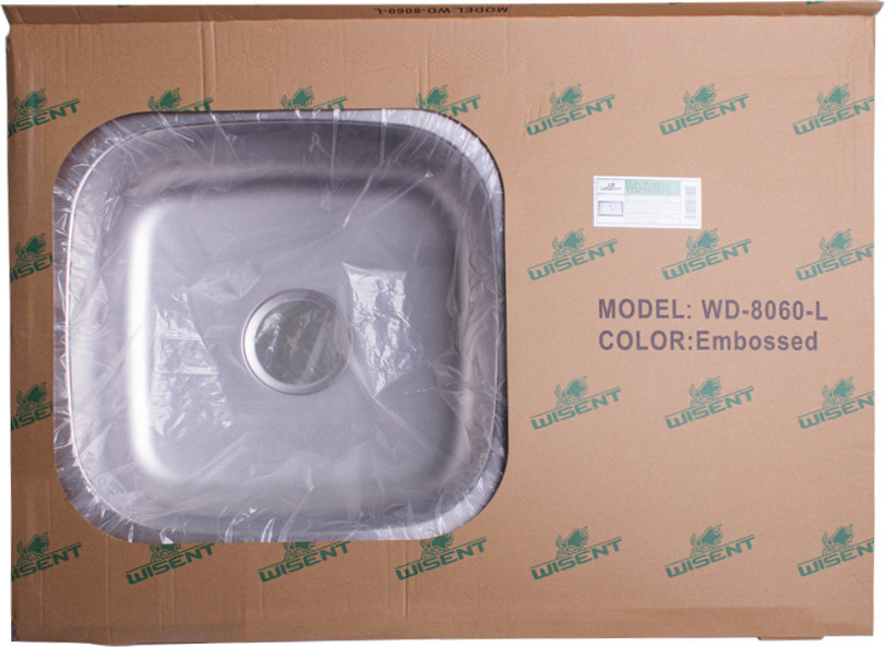 Мойка кухонная Wisent WD-8060-L (без сифона) — фото 6