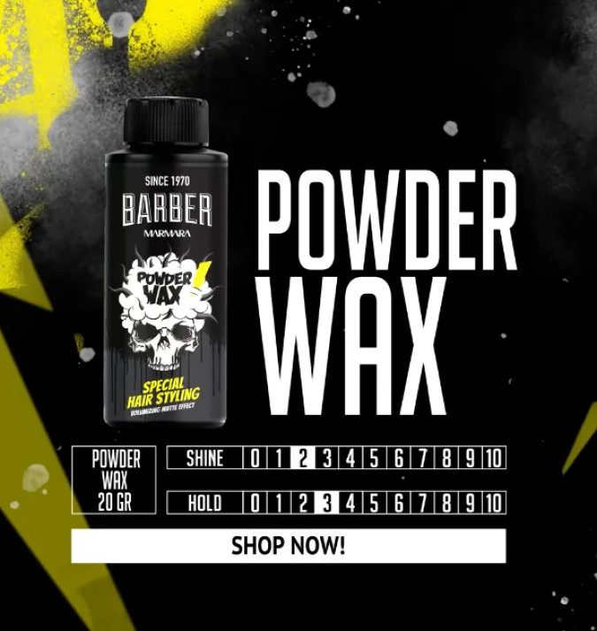 Текстурирующая пудра для волос Marmara Barber Powder Wax (20г) — фото 3