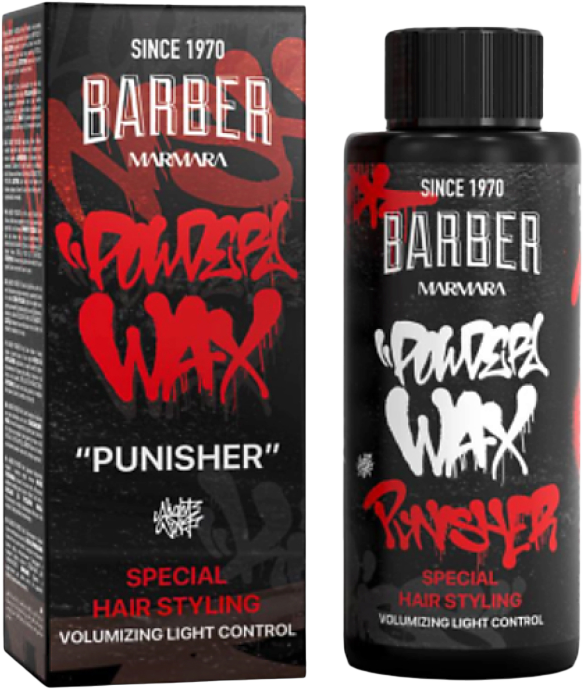 Текстурирующая пудра для волос Marmara Barber Powder Wax Punisher (20г) — фото 2