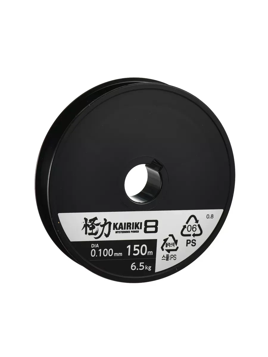 Леска плетеная Shimano Kairiki 8+ 0.10mm 6.5kg / LDM58XE0810015S (150м, серый) — фото 2