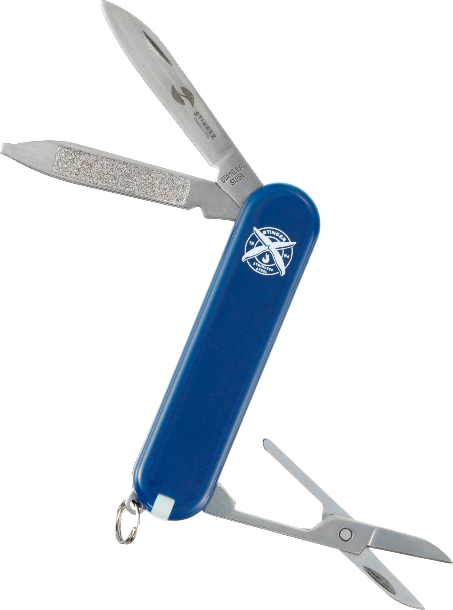 Нож швейцарский STINGER FK-K7003P-BLUE