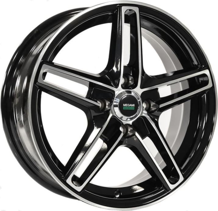 Литой диск Megami MGM-17FF 18x7.5" 5x110мм DIA 63.3мм ET 46мм BKF