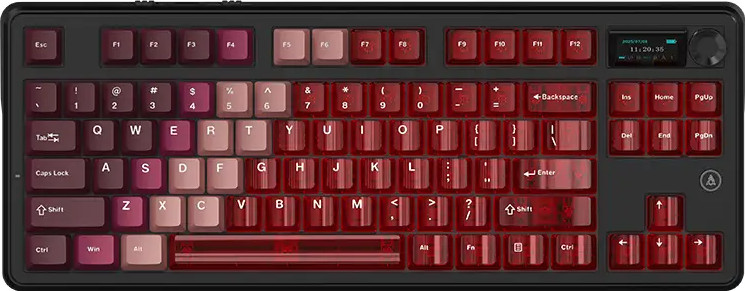 Клавиатура Ajazz MK87 Pitaya Switch (красный)