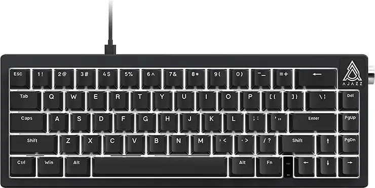 Клавиатура Ajazz AK650 Red Switch (черный)