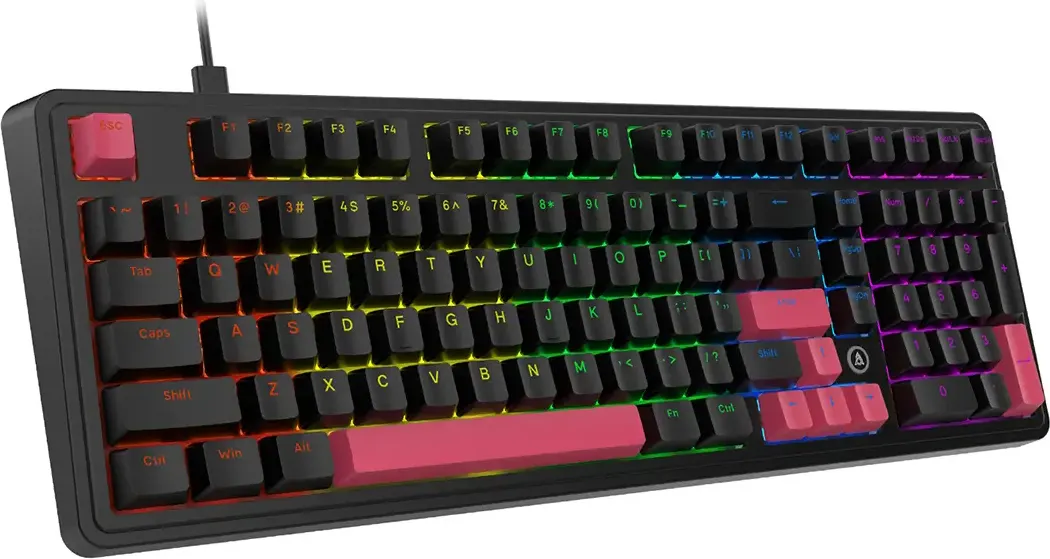 Клавиатура Ajazz AK980 Red Switch (черный/красный) — фото 3