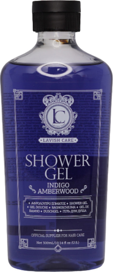 Гель для душа Lavish Care Indigo Amberwood Shower Gel (300мл)
