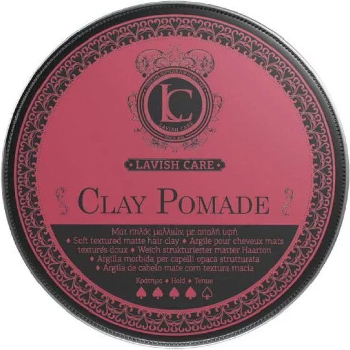 Помада для укладки волос Lavish Care Clay Pomade Strong hold (400мл)