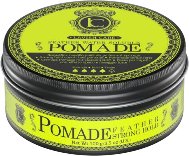Помада для укладки волос Lavish Care Feather Water Soluble Pomade Strong hold (100мл) — фото 2