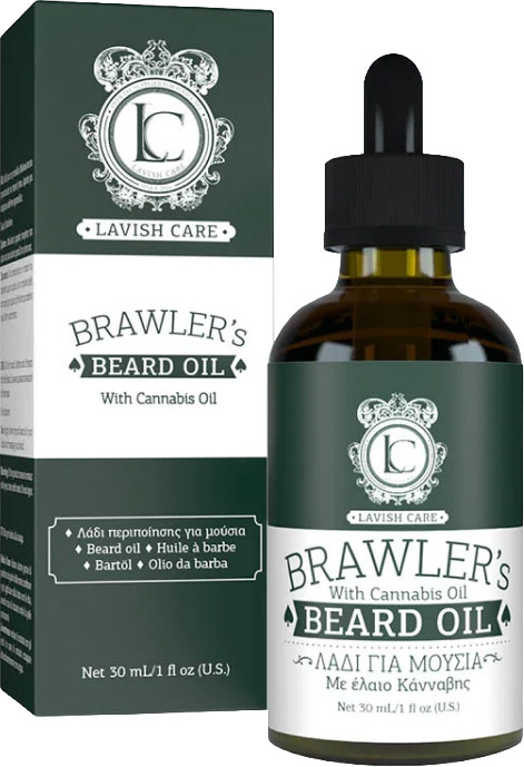 Масло для бороды Lavish Care Brawler's oil Cannabis (30мл)